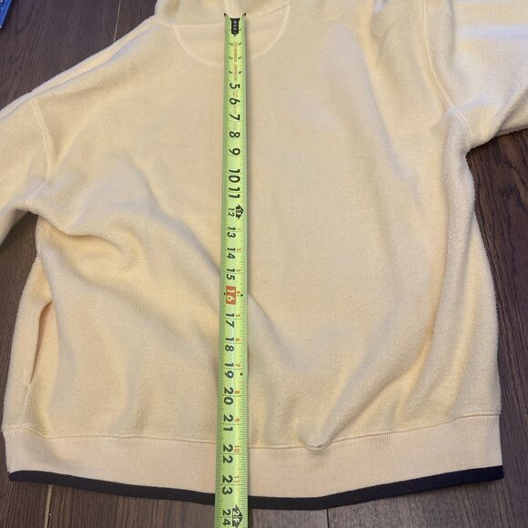 Vintage Thunderbird Rainy Lake Fleece Hoodie Size Medium Benison Pullover - Picture 11 of 12